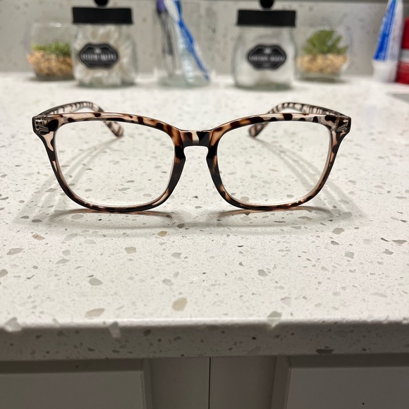 Pack of 2 Fashion Eyeglasses Leopard Print Eyeglasses - Picture 2 of 10